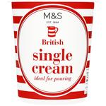 M&S British Single Cream
