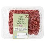 M&S Organic Beef Mince 12% Fat