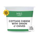 M&S Cottage Cheese with Onion & Chives