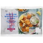 M&S Breaded Wholetail Scampi Frozen