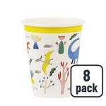 Dinosaur Recyclable Paper Party Cups