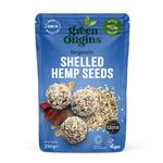 Green Origins Organic Raw Shelled Hemp Seeds