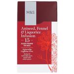 M&S Aniseed, Fennel & Liquorice Infusion Tea Bags