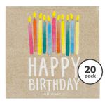 Recyclable Birthday Paper Napkins