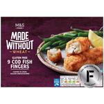 M&S Made Without 9 Cod Fish Fingers Frozen