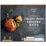 M&S 12 Mini Chicken Kievs Frozen