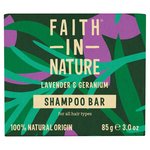 Faith in Nature Lavender & Geranium Shampoo Bar