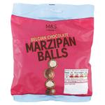 M&S Belgian Chocolate Marzipan Balls