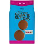 M&S Milk Chocolate Gigantic Buttons