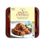 M&S Spaghetti & Meatballs in a Tomato Sauce