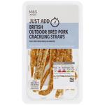 M&S British Pork Crackling Straws
