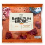 M&S Spanish Serrano Ham Crisps