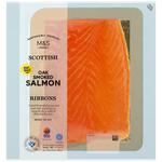 M&S Scottish Oak Smoked Salmon Ribbons