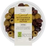M&S Pitted Spanish Manzanilla & Cuquillo Olives
