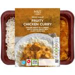 M&S Fruity Chicken Curry with Rice Mini Meal