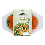 M&S Peas & Carrots with Mint Butter