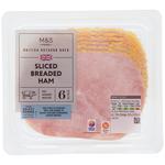 M&S British Sliced Breaded Ham
