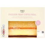 M&S Passion Fruit Swiss Roll