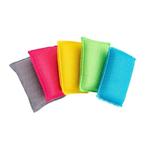 Addis  Mixed Colours Microfibre Super Sponge Pad  Set of 5