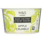 M&S Luxury Apple Crumble Yogurt with Oats