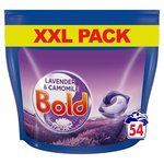 Bold All-in-1 Pods Washing Capsules Lavender & Camomile 54 Washes   