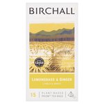 Birchall Lemongrass & Ginger - 15 Prism Tea Bags