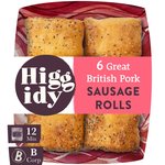 Higgidy 6 Great British Pork Sausage Rolls
