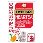 Twinings Superblends Heartea with Blackcurrant, Rosemary and Honey