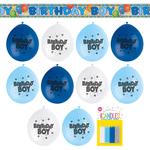 Blue Birthday Boy Party Kit