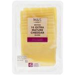 M&S British Extra Mature Cheddar 10 Slices