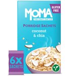 MOMA Coconut & Chia Jumbo Oat Porridge Sachets Gluten Free
