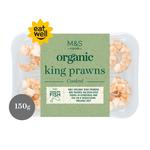M&S Organic Cooked King Prawns