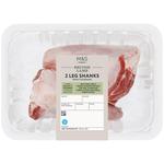M&S Select Farms British 2 Lamb Shanks