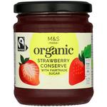 M&S Organic Fairtrade Strawberry Conserve