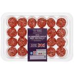 M&S Select Farms 24 Aberdeen Angus Beef Meatballs