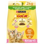 Go-Cat Kitten Dry Cat Food Chicken Milk and Veg 