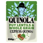 Quinola Puy Lentils & Whole Grain Ready to Eat Quinoa