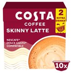 Costa Coffee Nescafe Dolce Gusto Compatible Skinny Latte