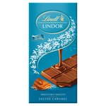 Lindt Lindor Milk Salted Caramel Chocolate Bar