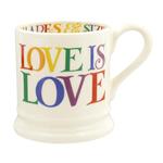 Emma Bridgewater Rainbow Toast Love is Love Mug