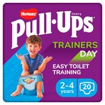 Huggies Pull-Ups Trainers Day Boys Nappy Pants, Size 5-6+ (2-4 Yrs)