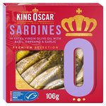 MSC Sardines with Basil, Oregano & Garlic in Extra Virgin Olive Oil 