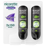 Nicorette Smart Track Single, Duo Pack, 150 Sprays x 2 (Stop Smoking Aid)