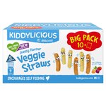 Kiddylicious Cheesy Veggie Straws, 9 mths+ Big Pack