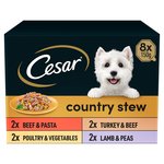 Cesar Country Stew Adult Wet Dog Food Trays Special Selection 