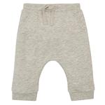 M&S Baby Cotton Rich Plain Joggers, 0-3 Years, Grey Marl
