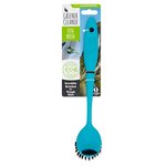 Greener Cleaner 100% Recycled Plastic Dish Brush Turquoise