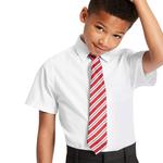 M&S Boys 3pk Easy Iron School Shirts, 3-13 Years, White