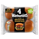Warburtons Brioche Burger Buns