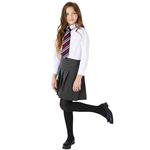 M&S 2pk Grey School Skirts, 4-14 Years,